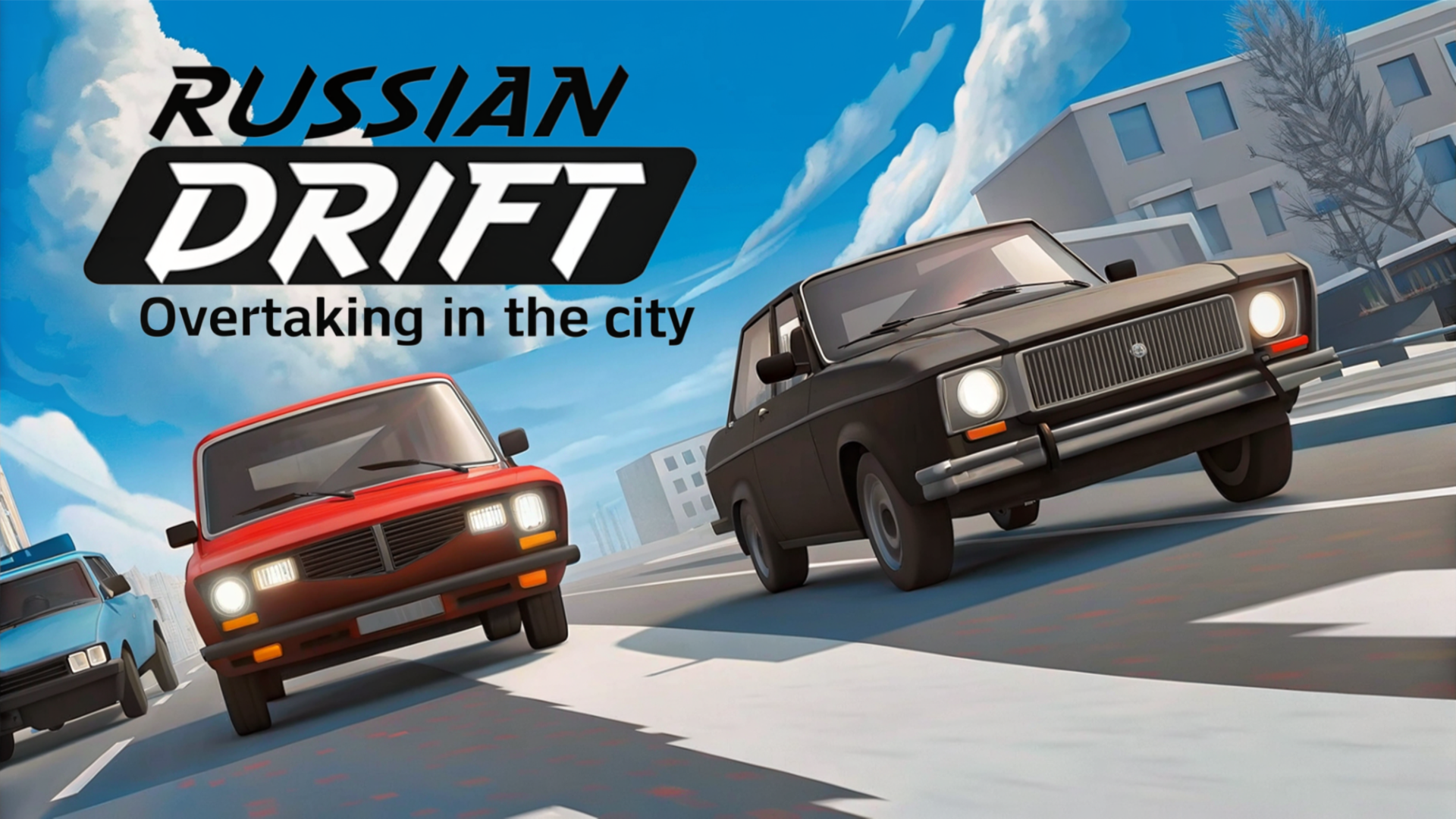 Russian Drift: Overtaking in the City game artwork