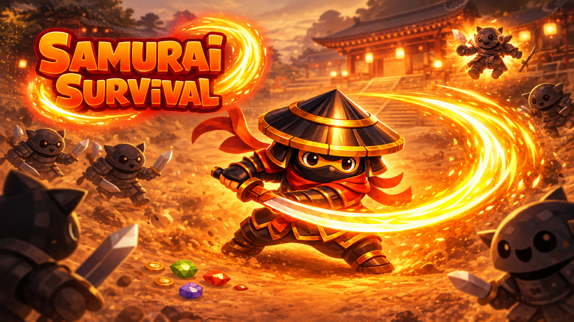 Imagen de portada de Samurai Survival