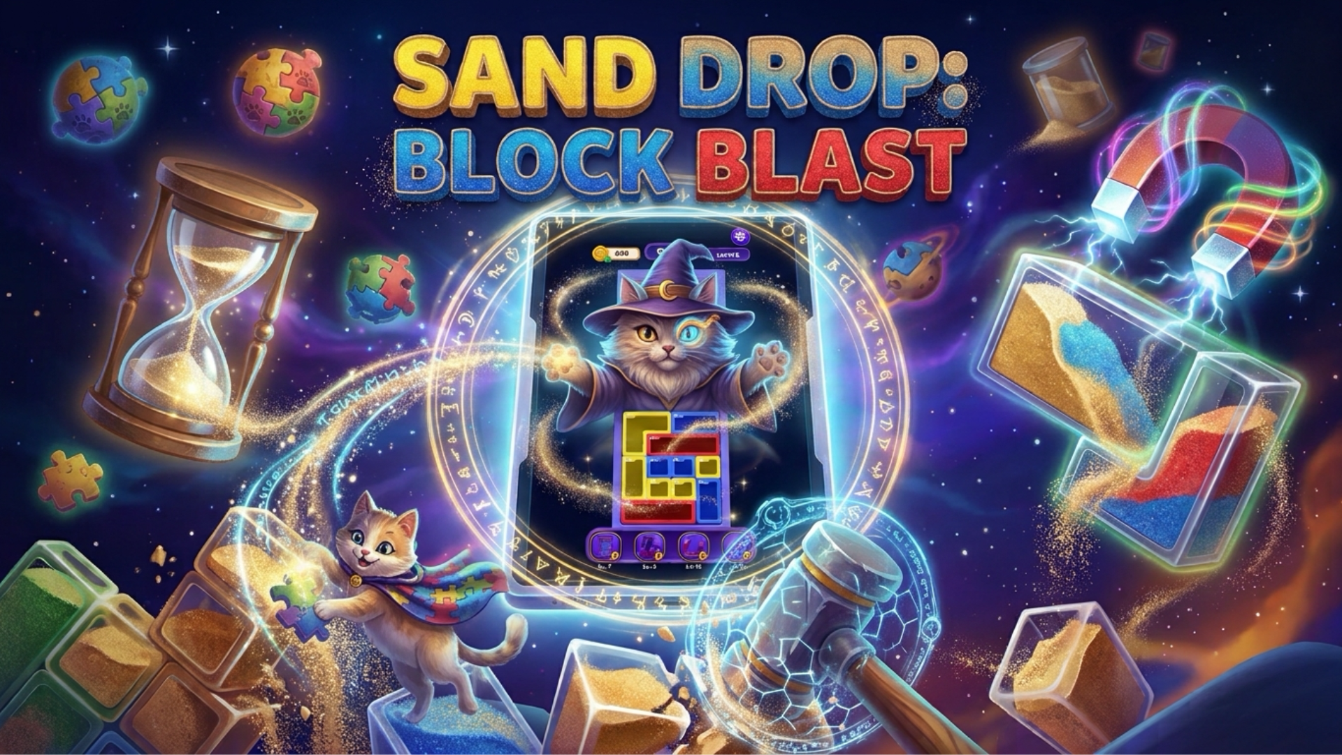 Sand Drop : Block Blast Puzzle cover art