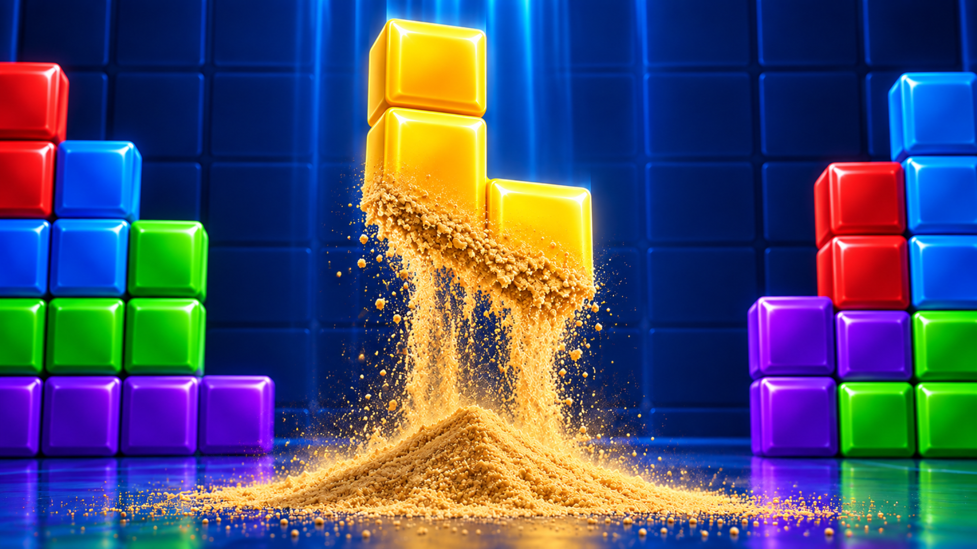 Arte da capa de Sand Fall