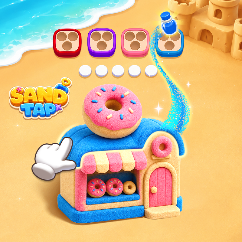 Sand Tap! Sorting Puzzle - Logic Puzzles puzzle game thumbnail