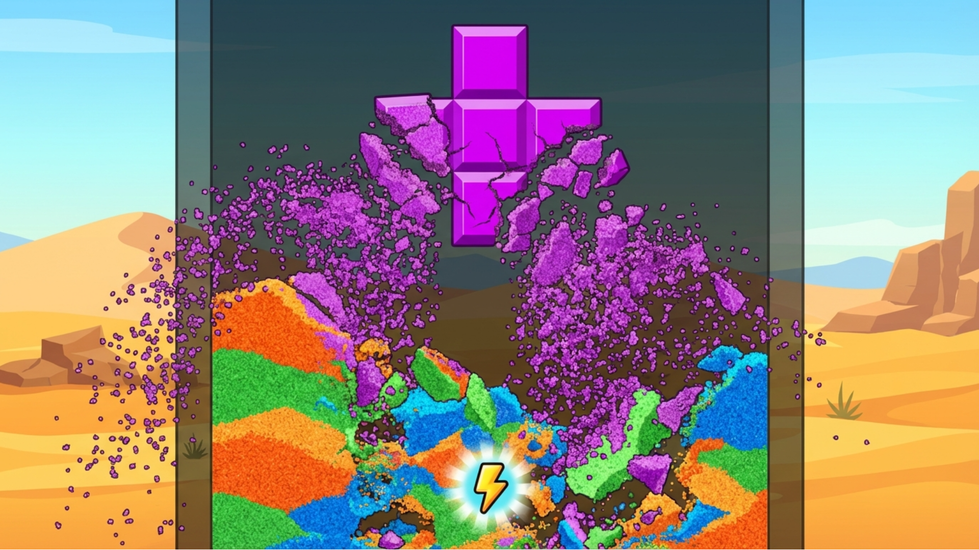 Copertina di Sand Tetris Pro