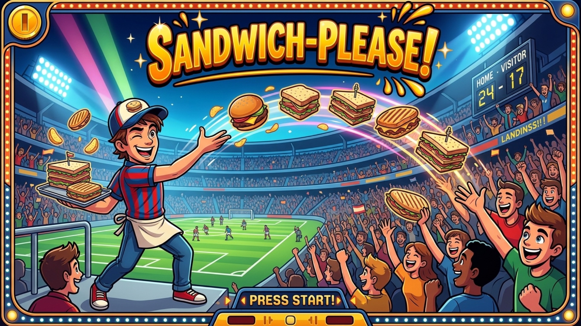 Copertina di Sandwich Please!