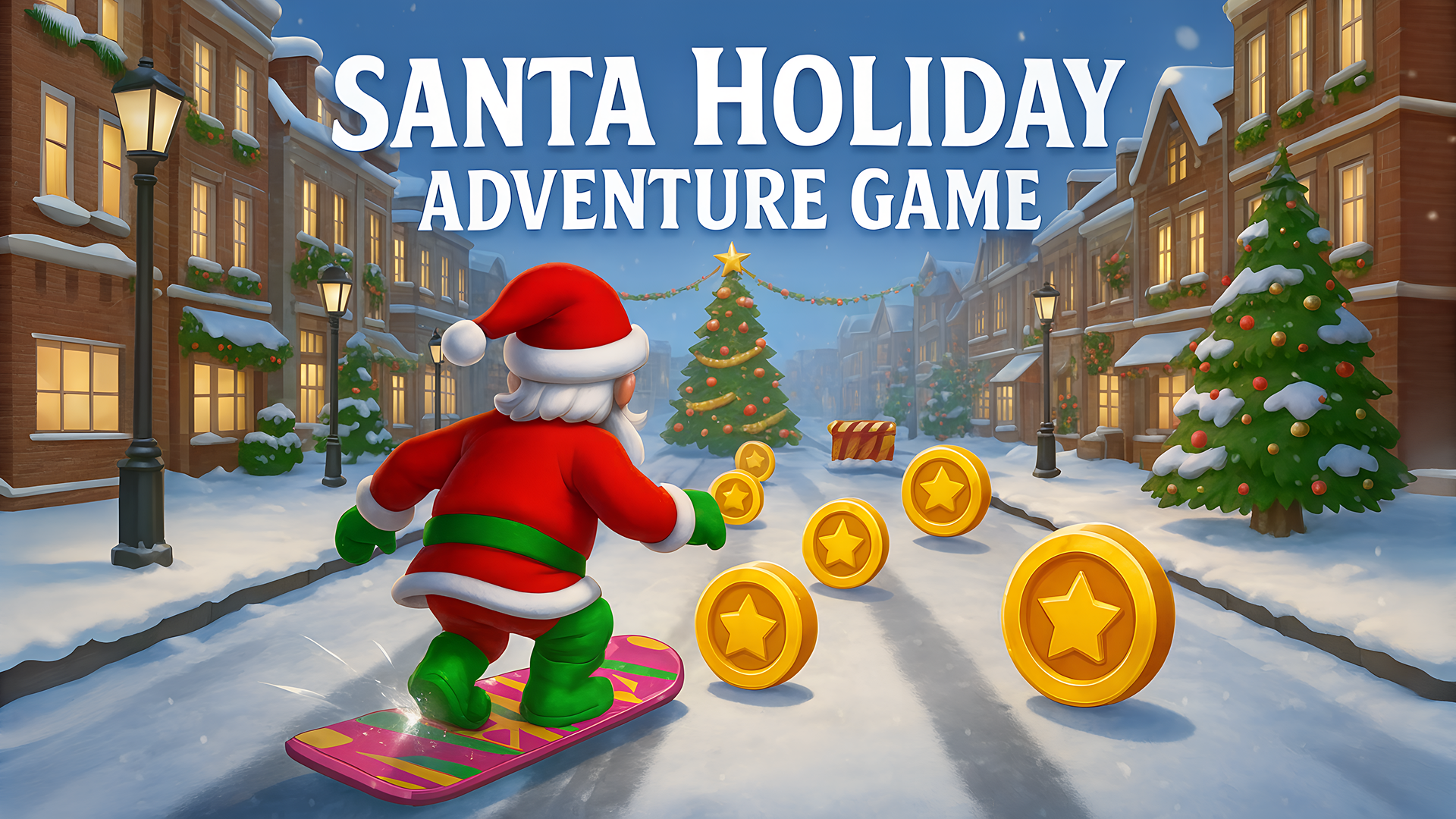 Copertina di Santa Holiday Adventure Game