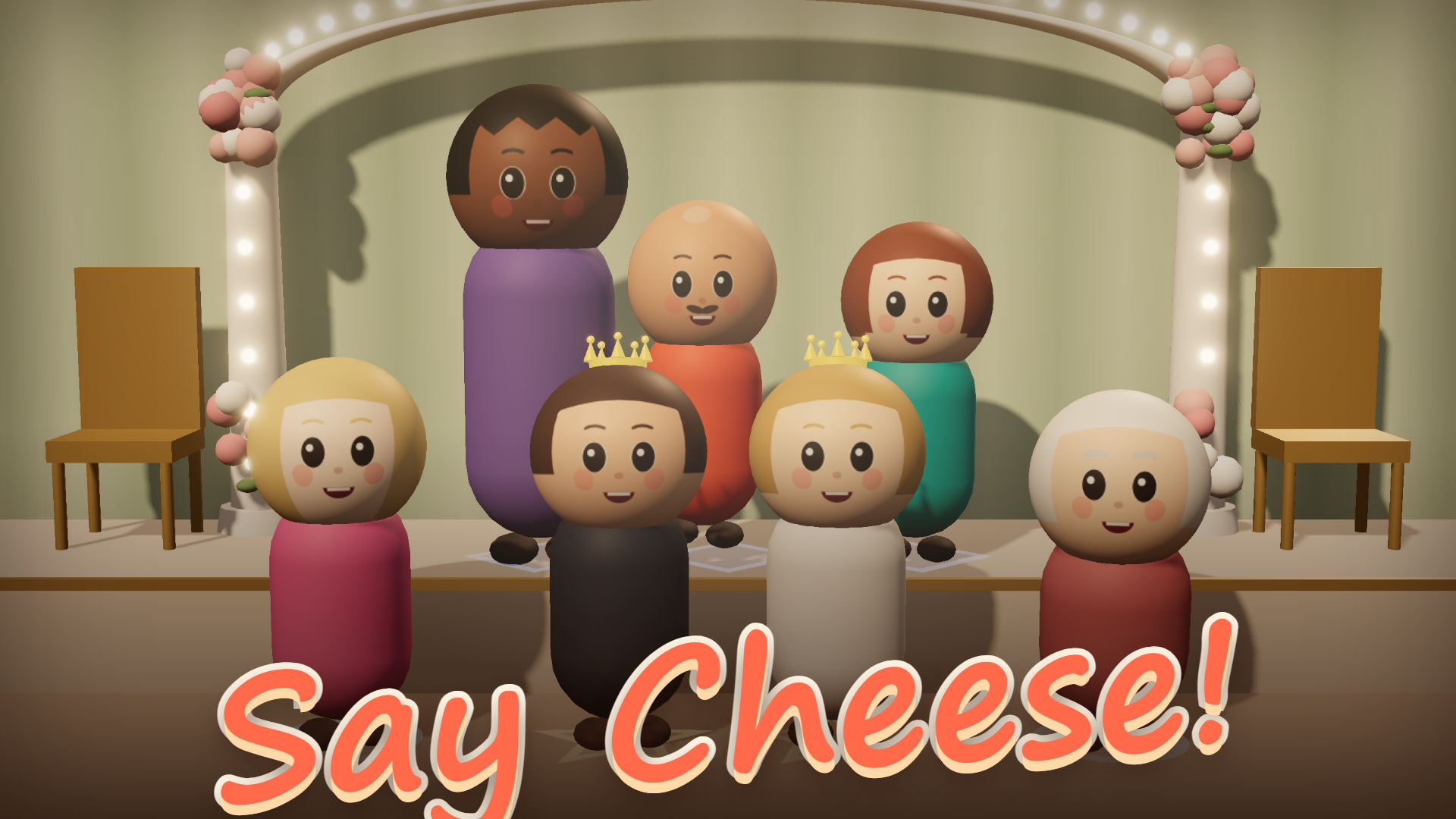 Arte da capa de Say Cheese!