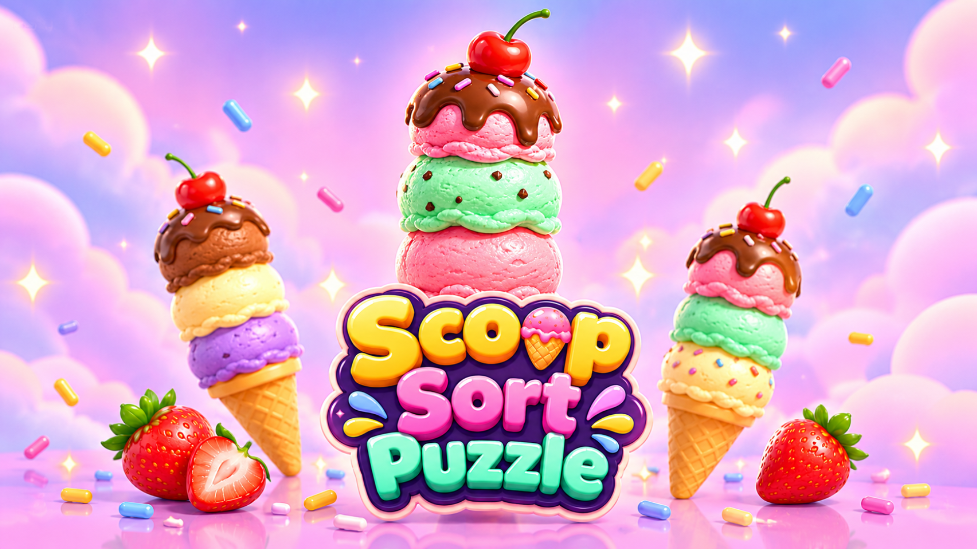 Copertina di Scoop Sort Puzzle 3D