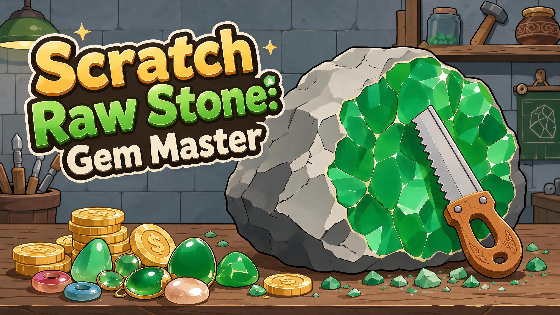 Imagen de portada de Scratch Raw Stone: Gem Master