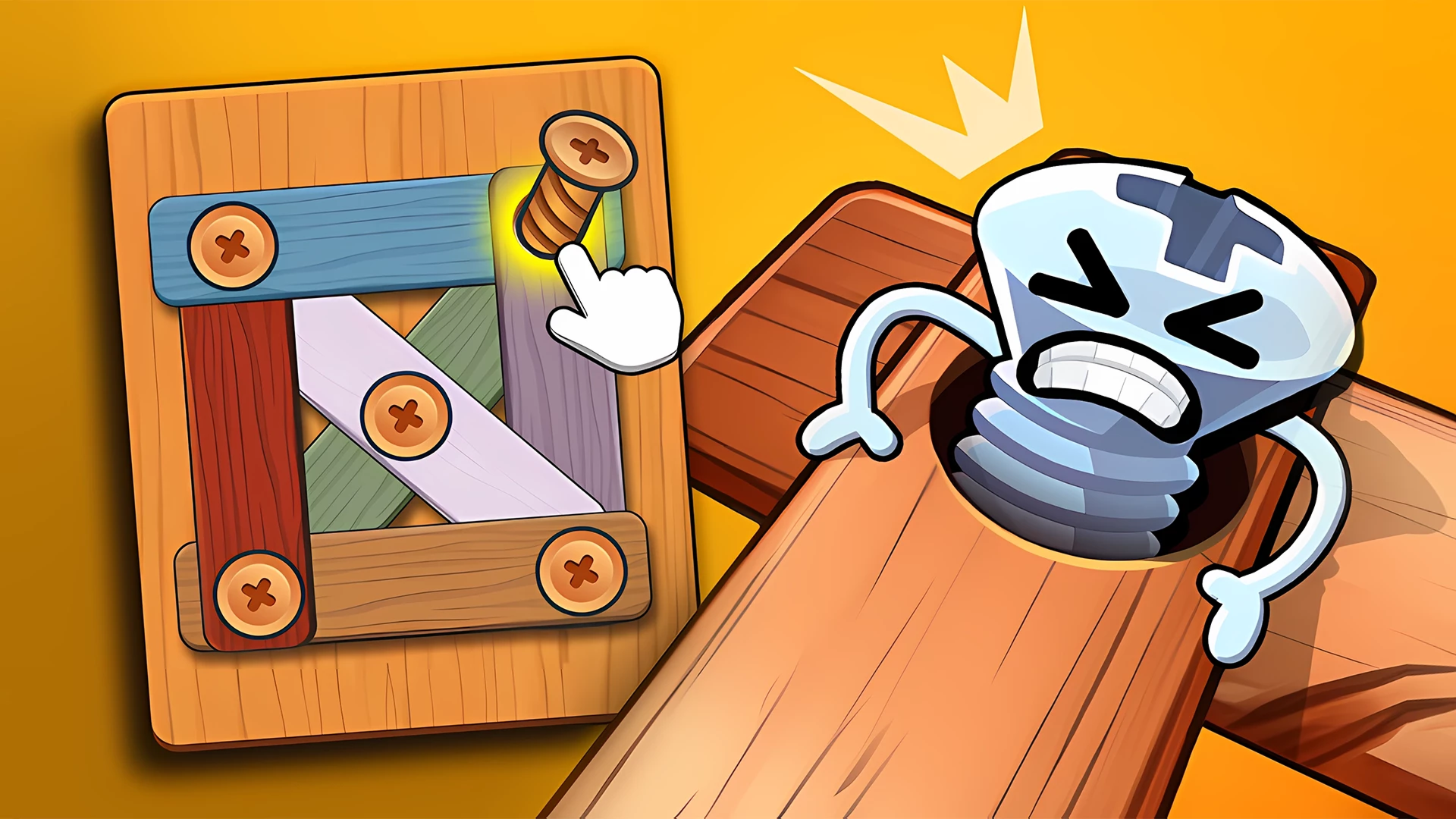 Screw & Pin: Puzzle Levels game artwork