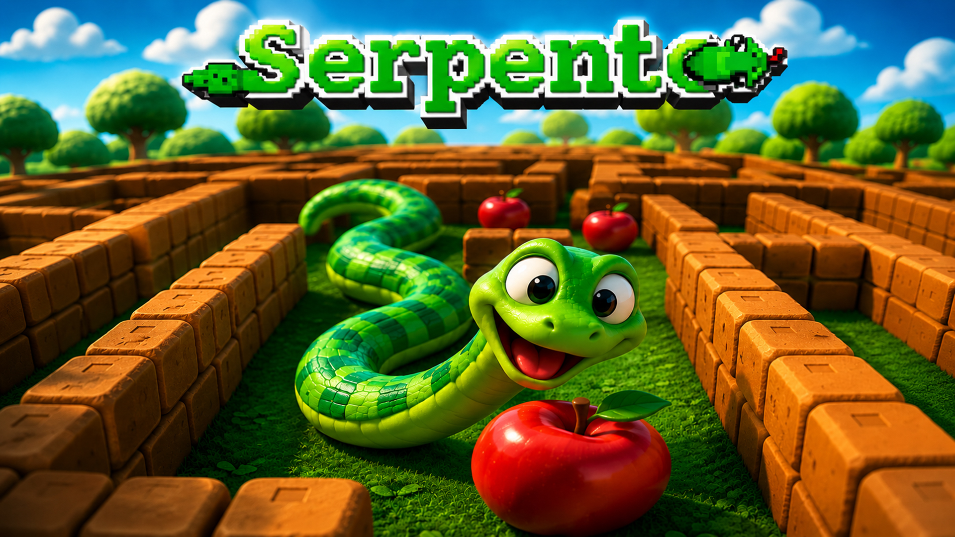 Arte da capa de Serpento