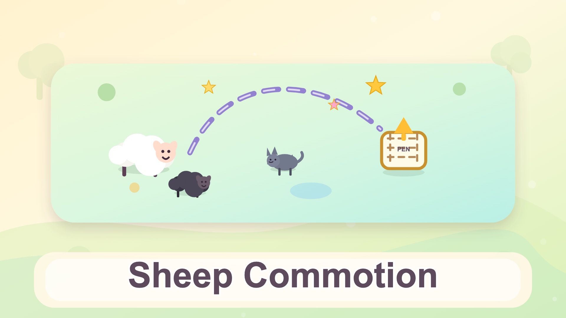 Sheep commotion game artwork
