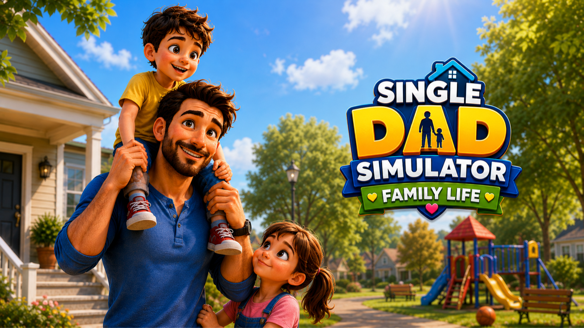 Single Dad Simulator Family Life