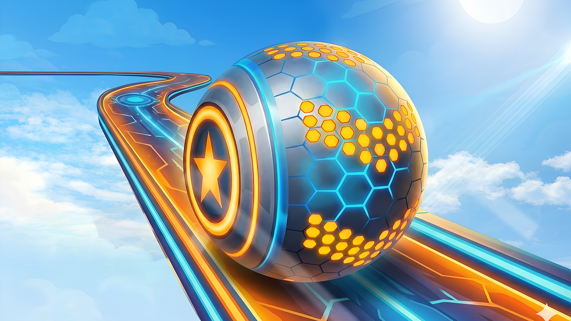 Sky Ball  - Adventure 3D game artwork