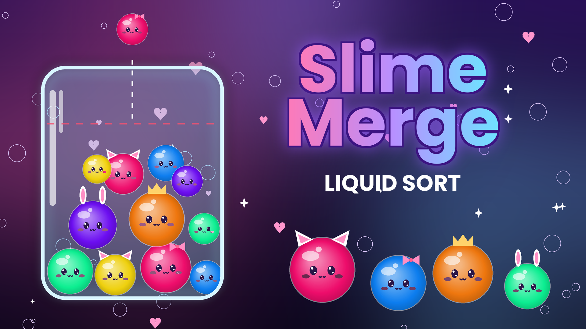 SLIME MERGE: LIQUID SORT