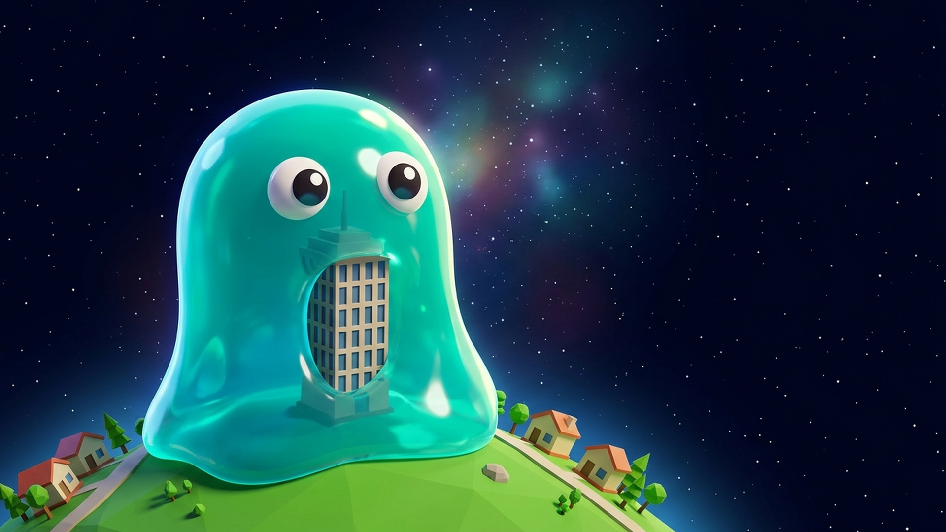 Slime Planet Eater kapak resmi