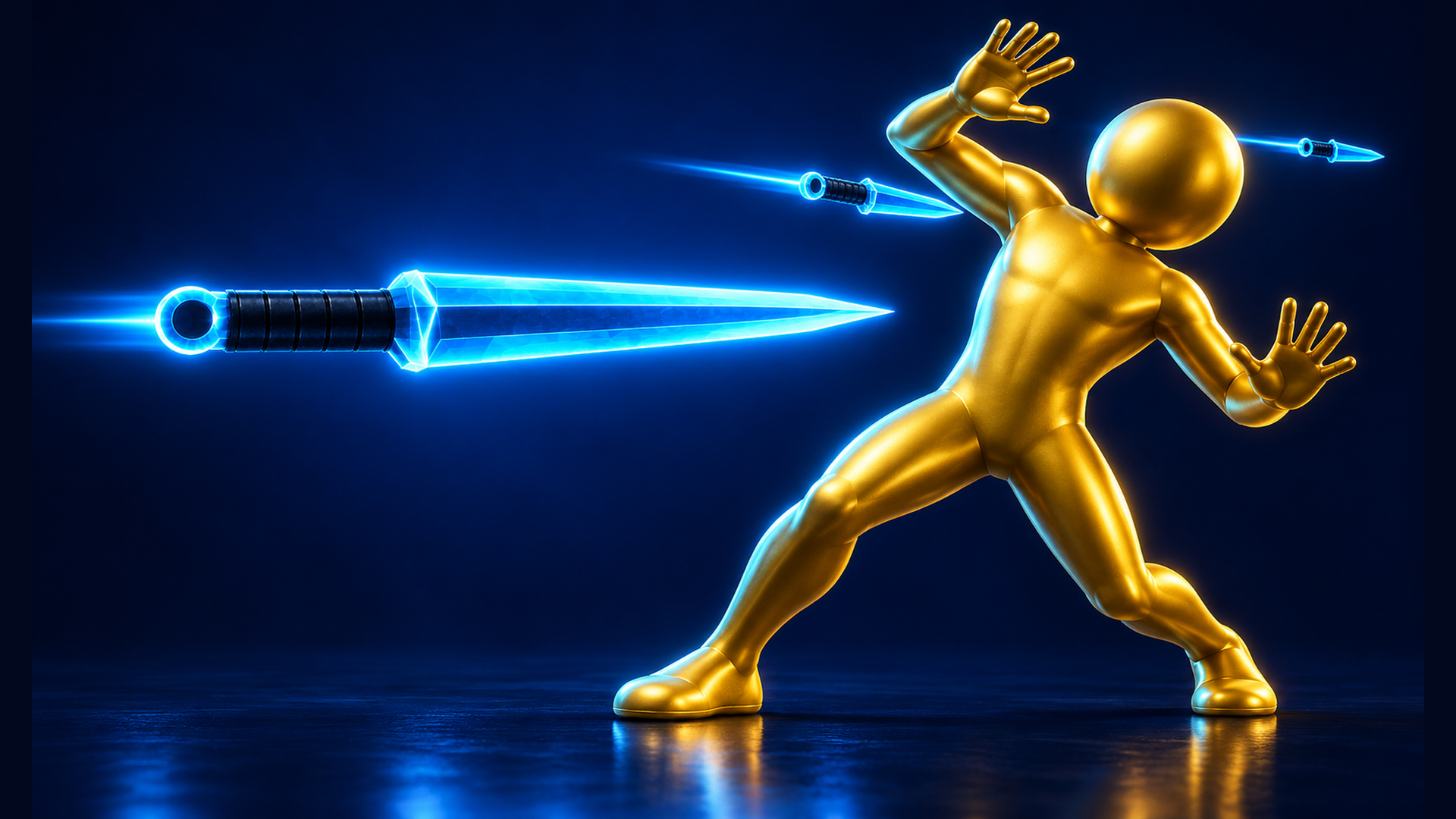 Slow & Throw: Neon Knives