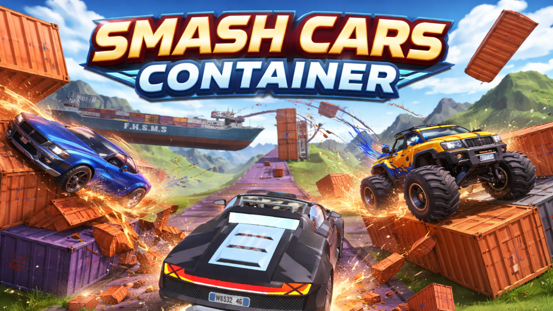 Imagen de portada de Smash Cars Container