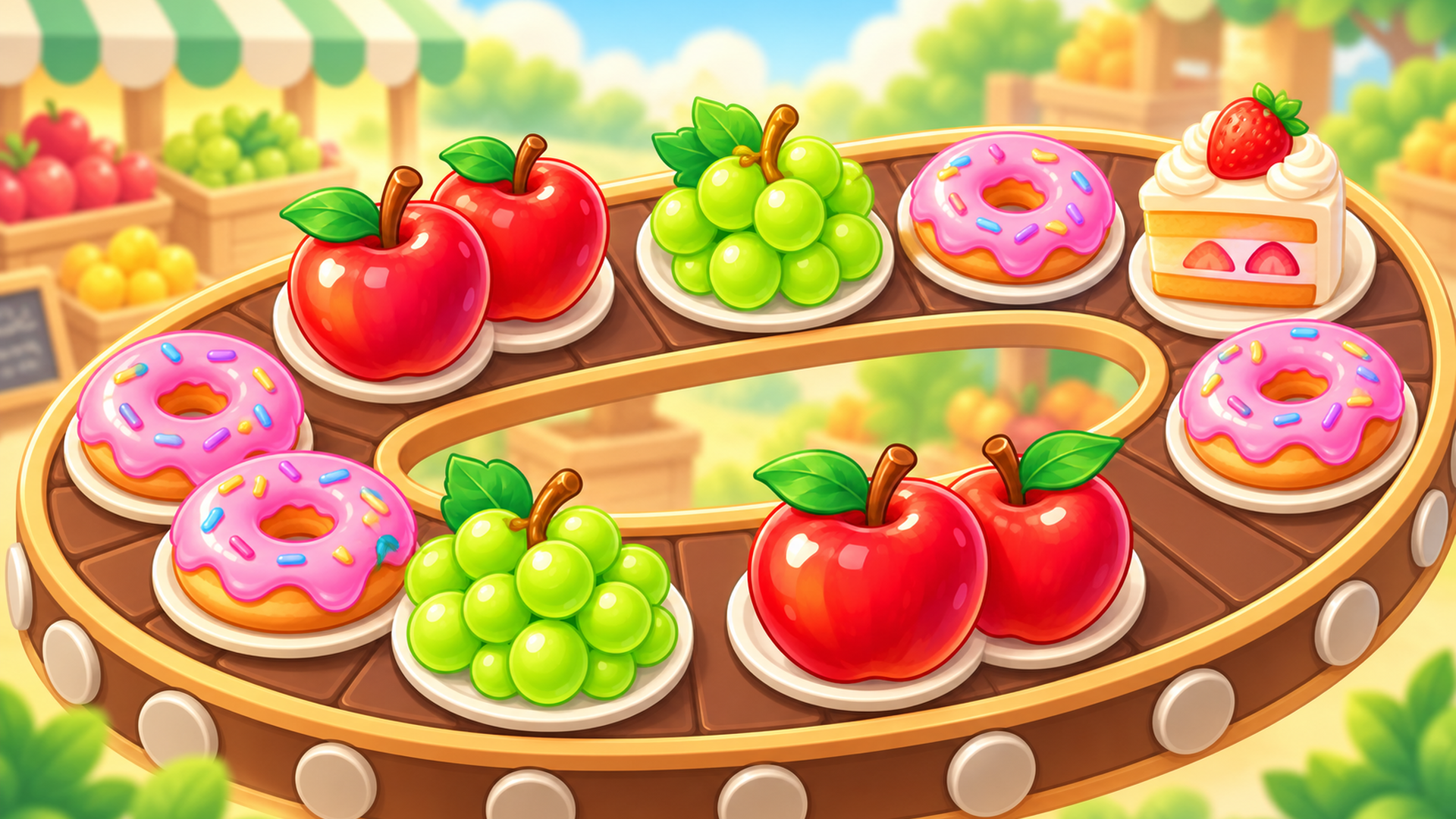 Snack Swirl: Food Sort