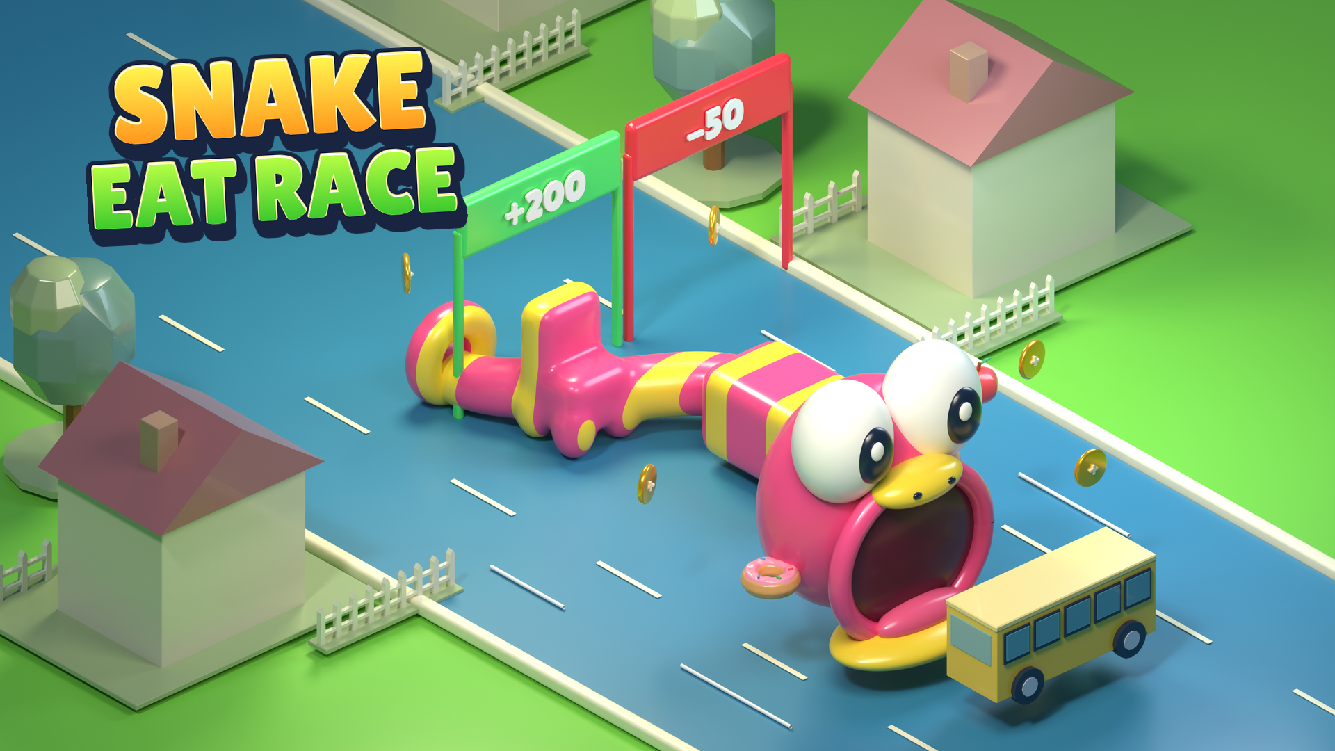 Snake Eat Race