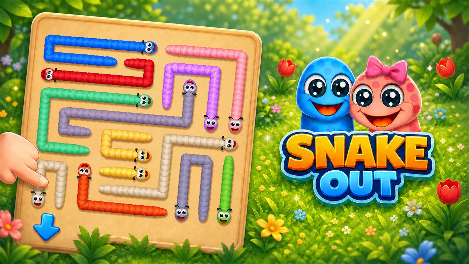 Snake Out: Maze Escape
