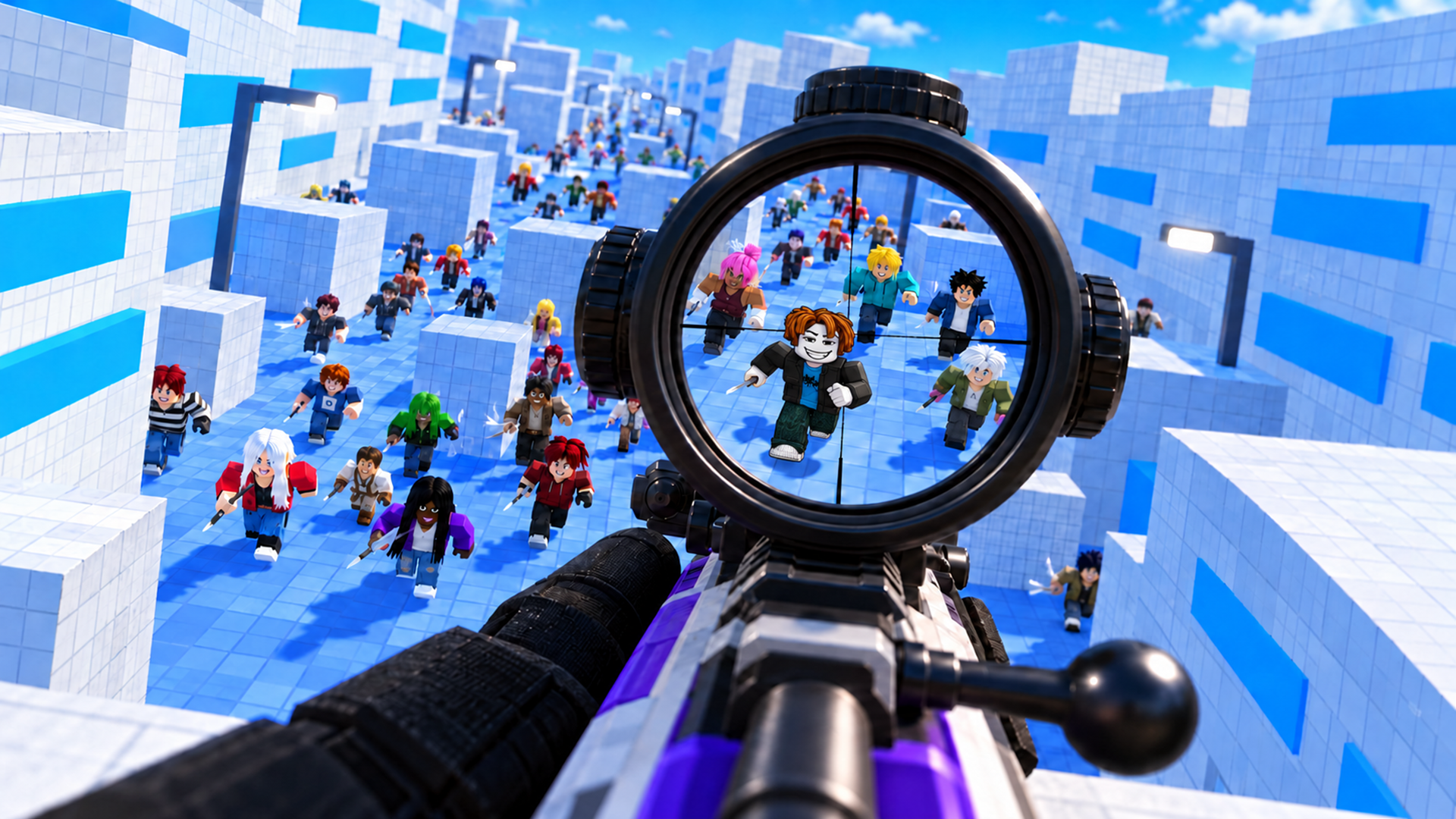 Sniper VS 99 Players