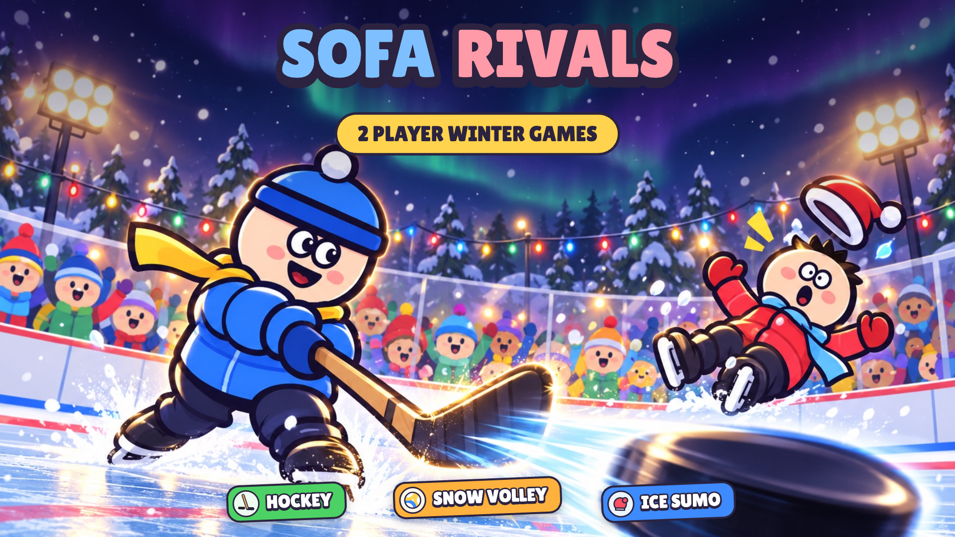 Sofa Rivals: 2 Player Winter Games kapak resmi