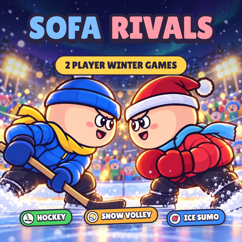 Sofa Rivals: 2 Player Winter Games