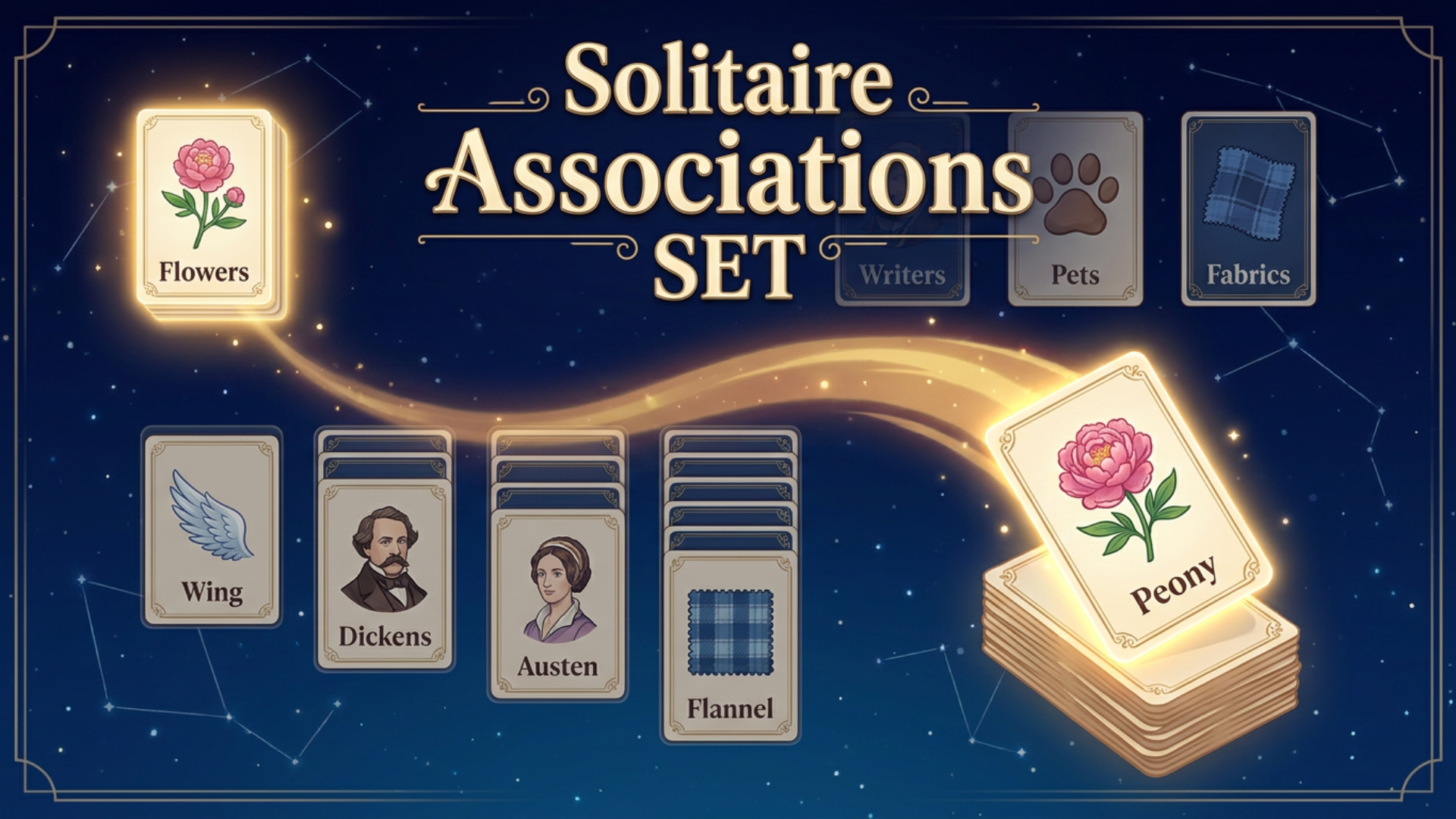 Solitaire Associations SET Coverbild