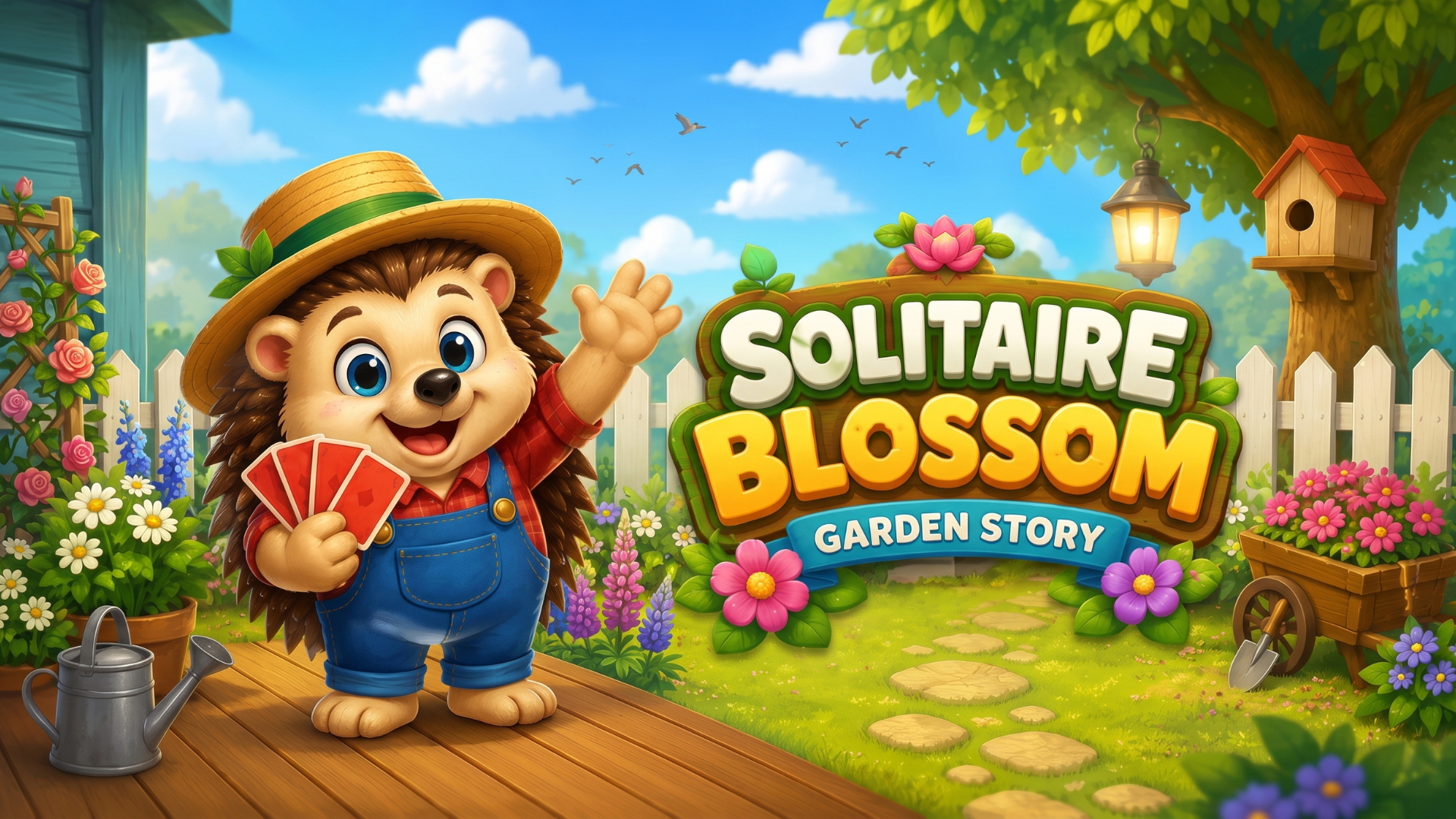 Visuel de Solitaire Blossom Garden Story