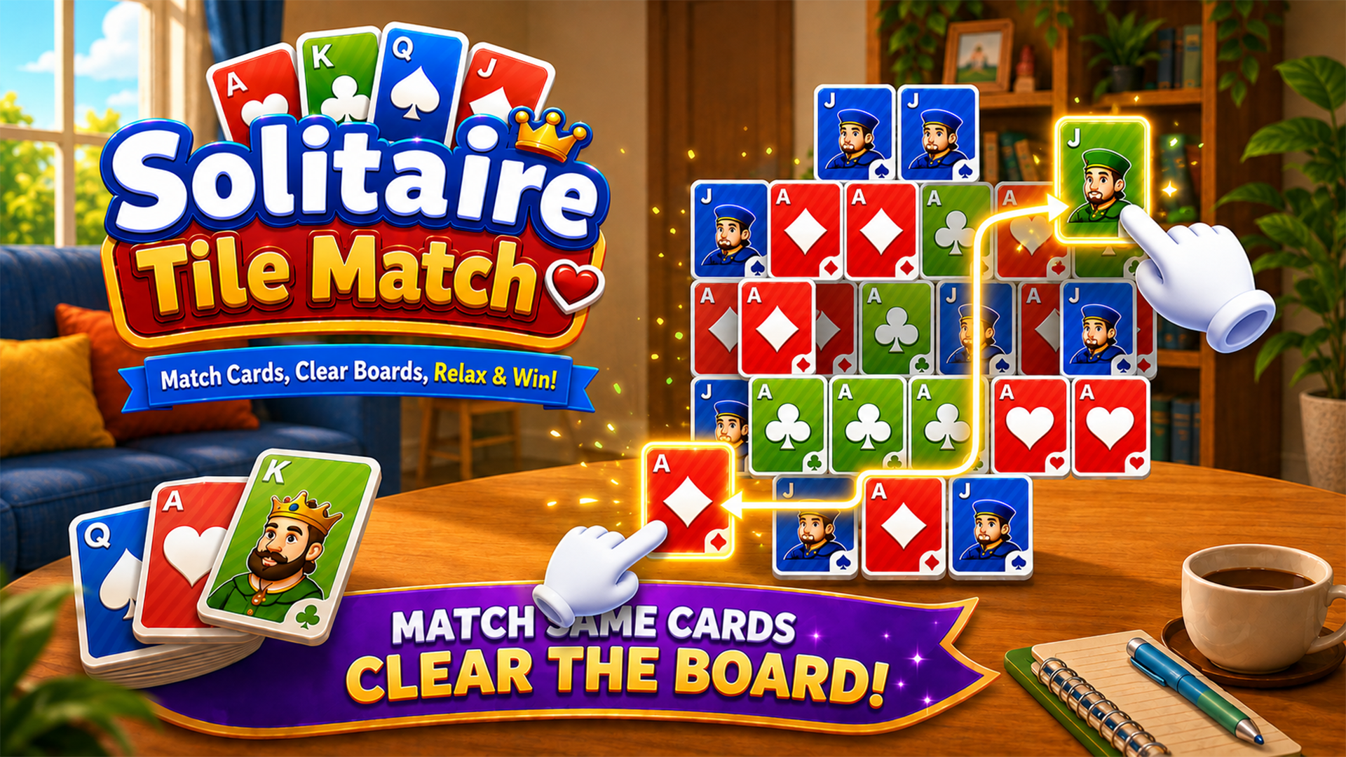 Solitaire Tile Match kapak resmi