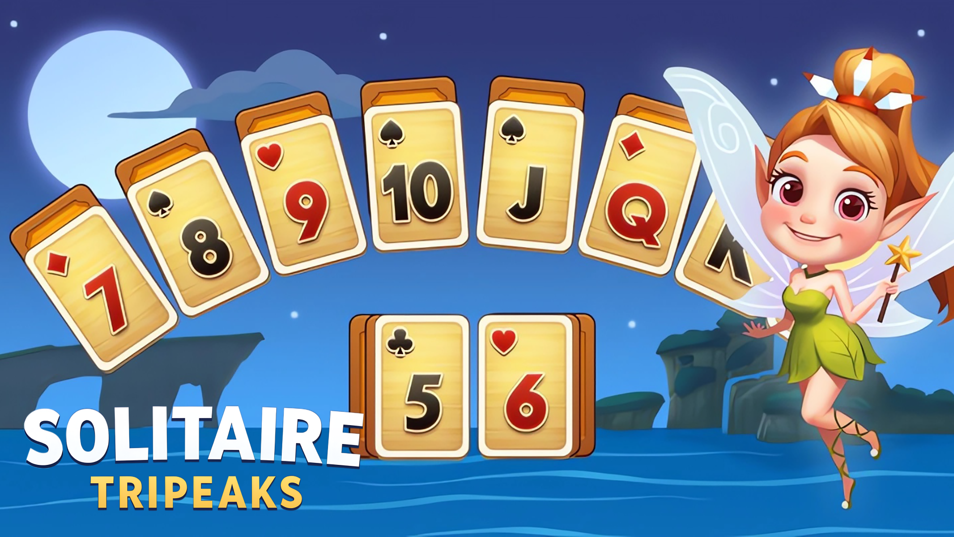 Solitaire Tripeaks cover art