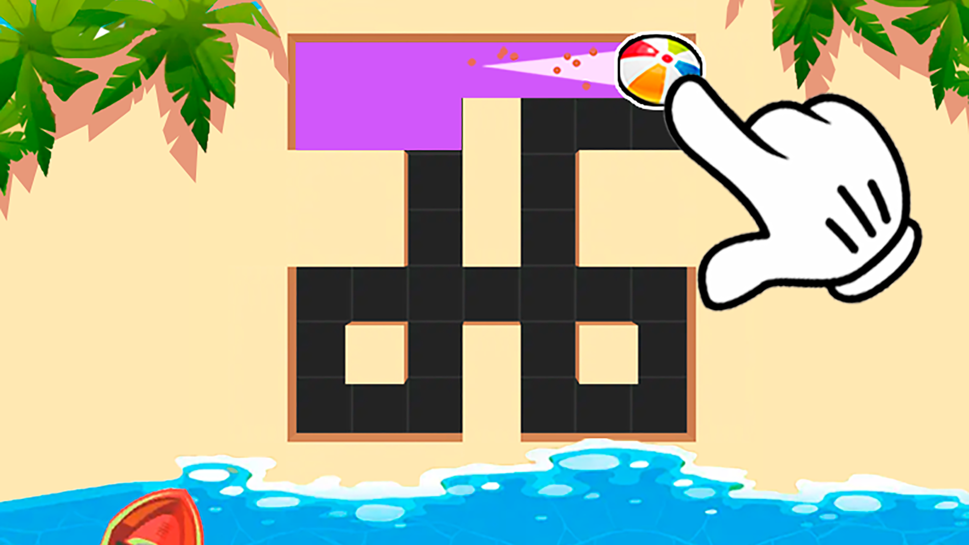 Solve the maze