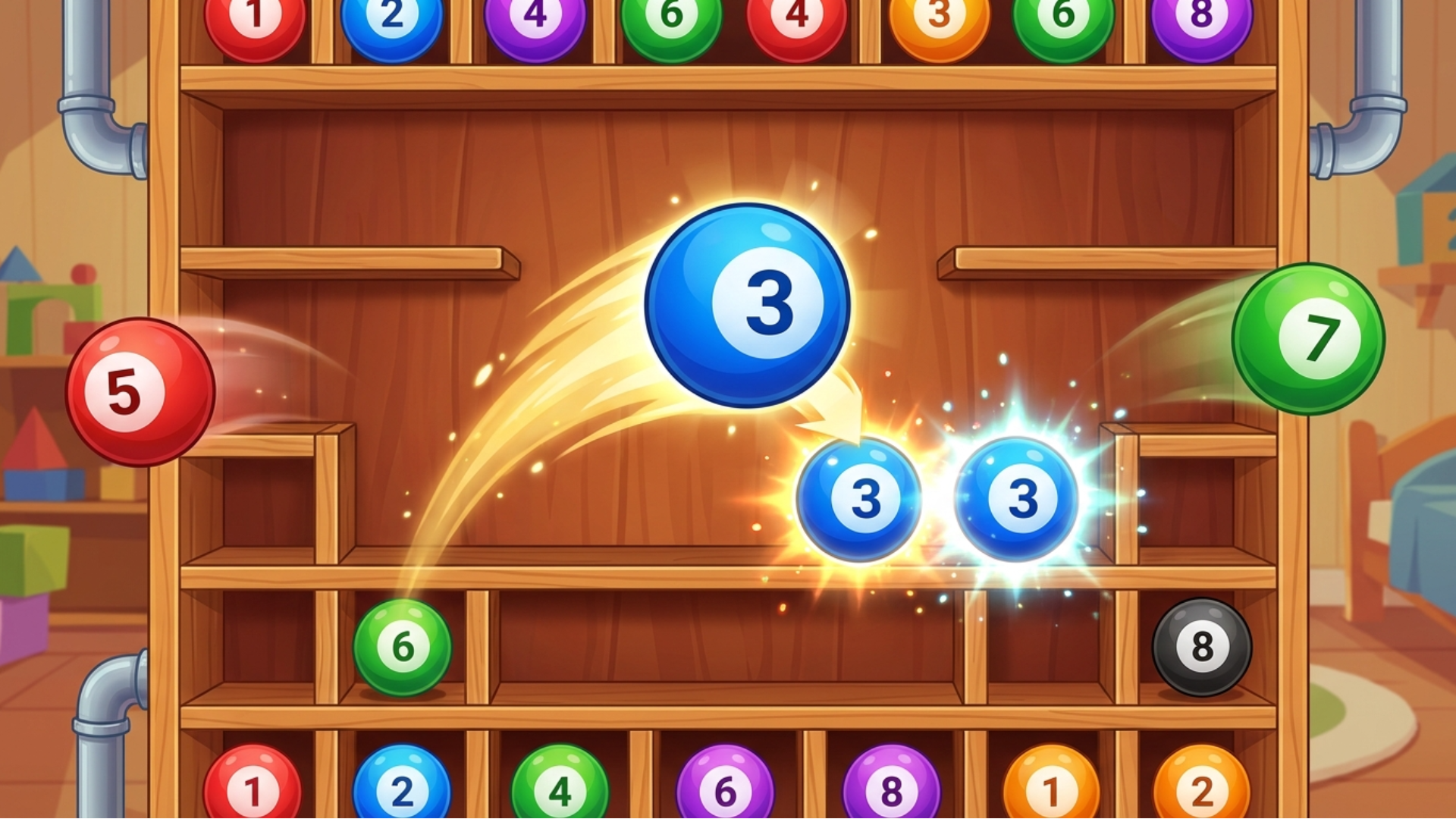 Copertina di Sorting by Shelves: Numbers