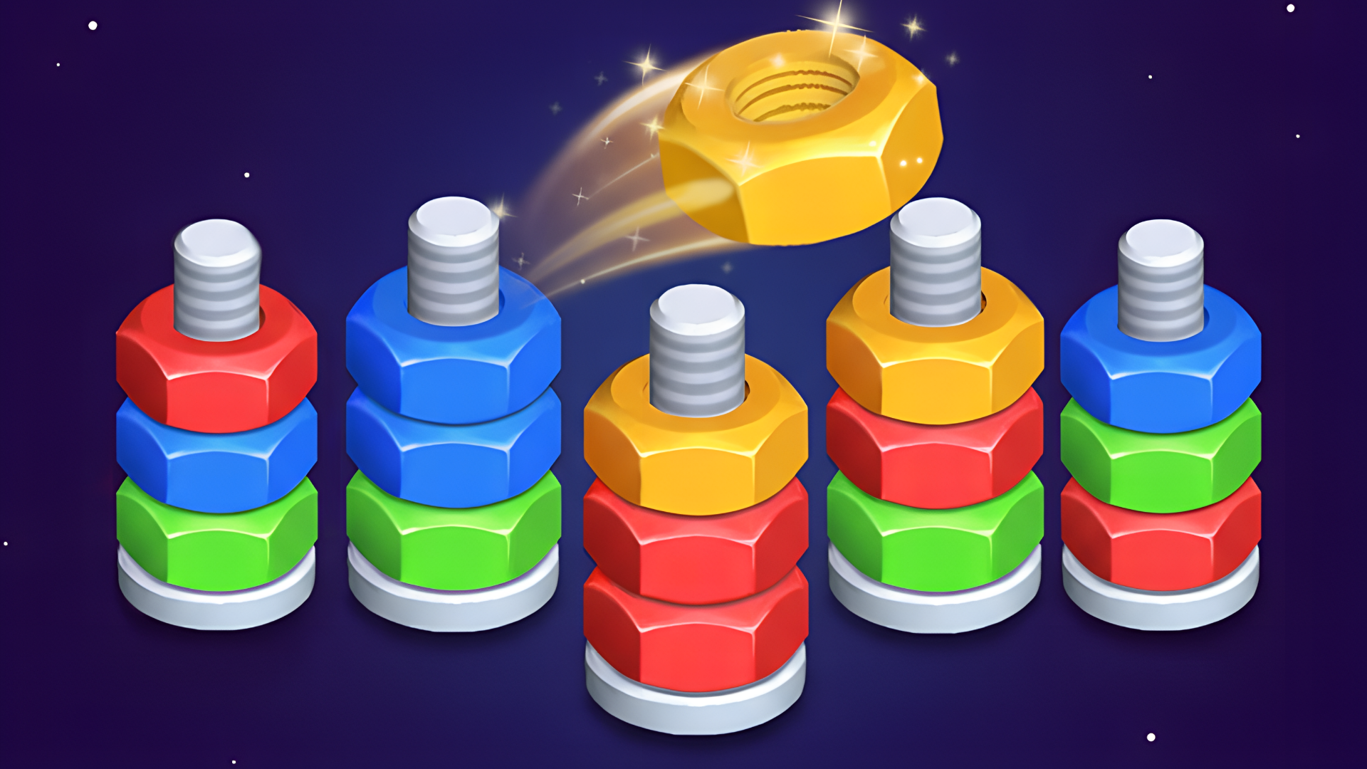 Copertina di Sorting Nuts and Bolts by Color: Home Repair