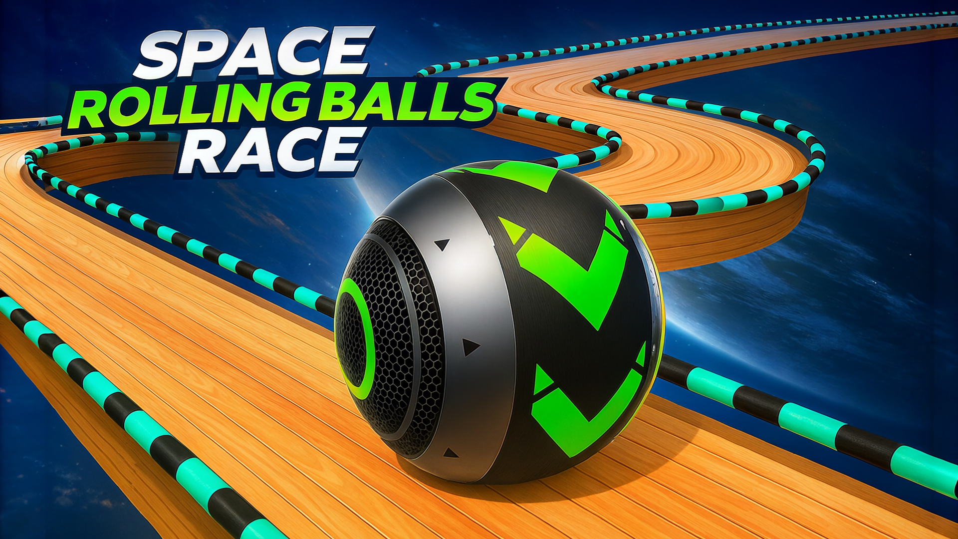 Space Rolling Balls Race game thumbnail
