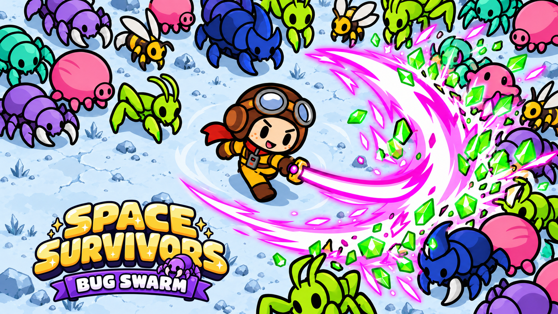 Space Survivors: Bug Swarm cover art