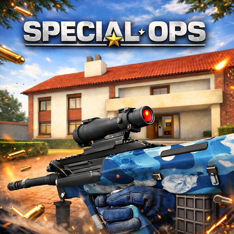 Special Ops FPS PvP War online browser game