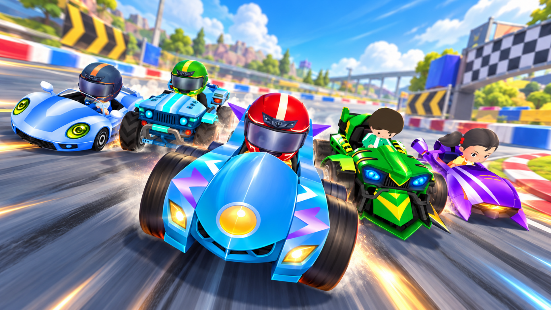 Gambar sampul Speed chaos: Crazy race