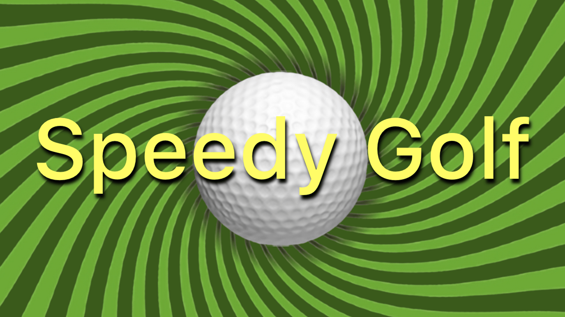 Speedy Golf cover art