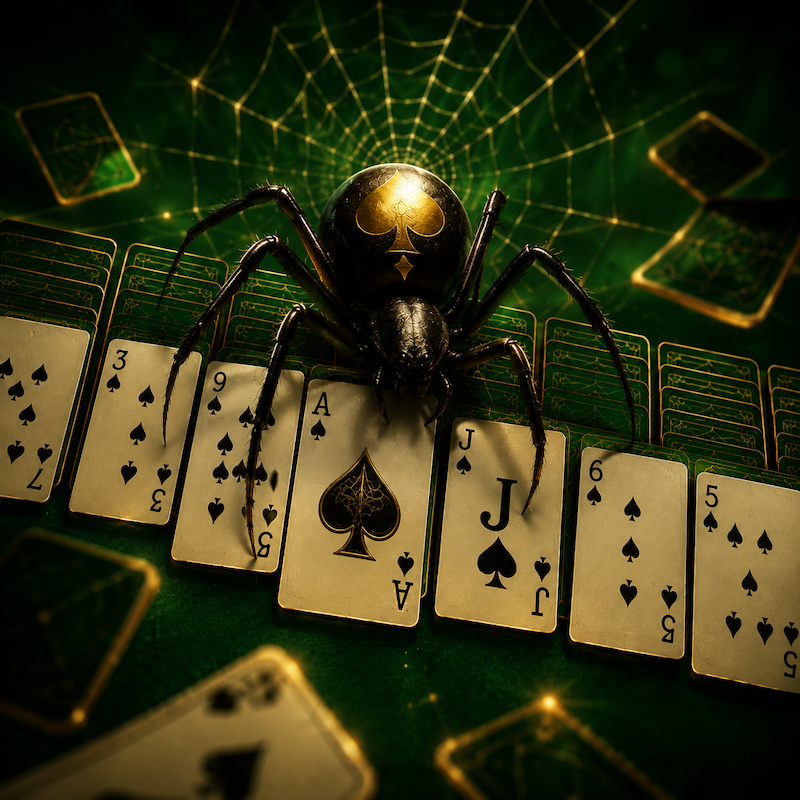 Spider Solitaire: Emerald Web