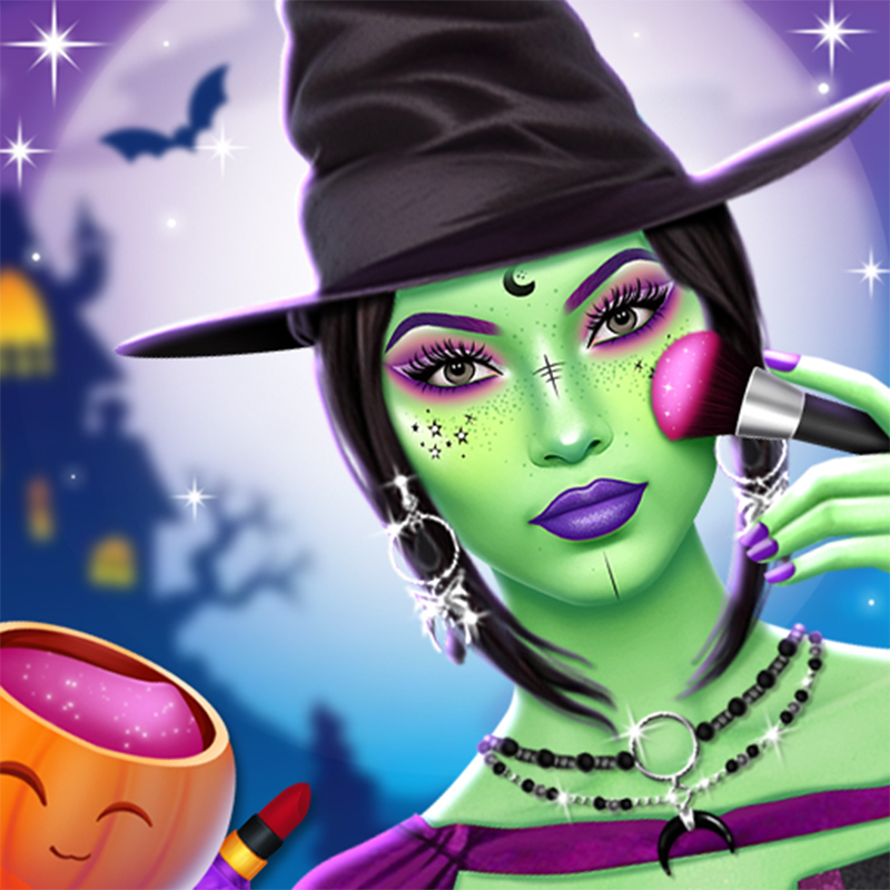 Spooky Halloween Makeover game thumbnail