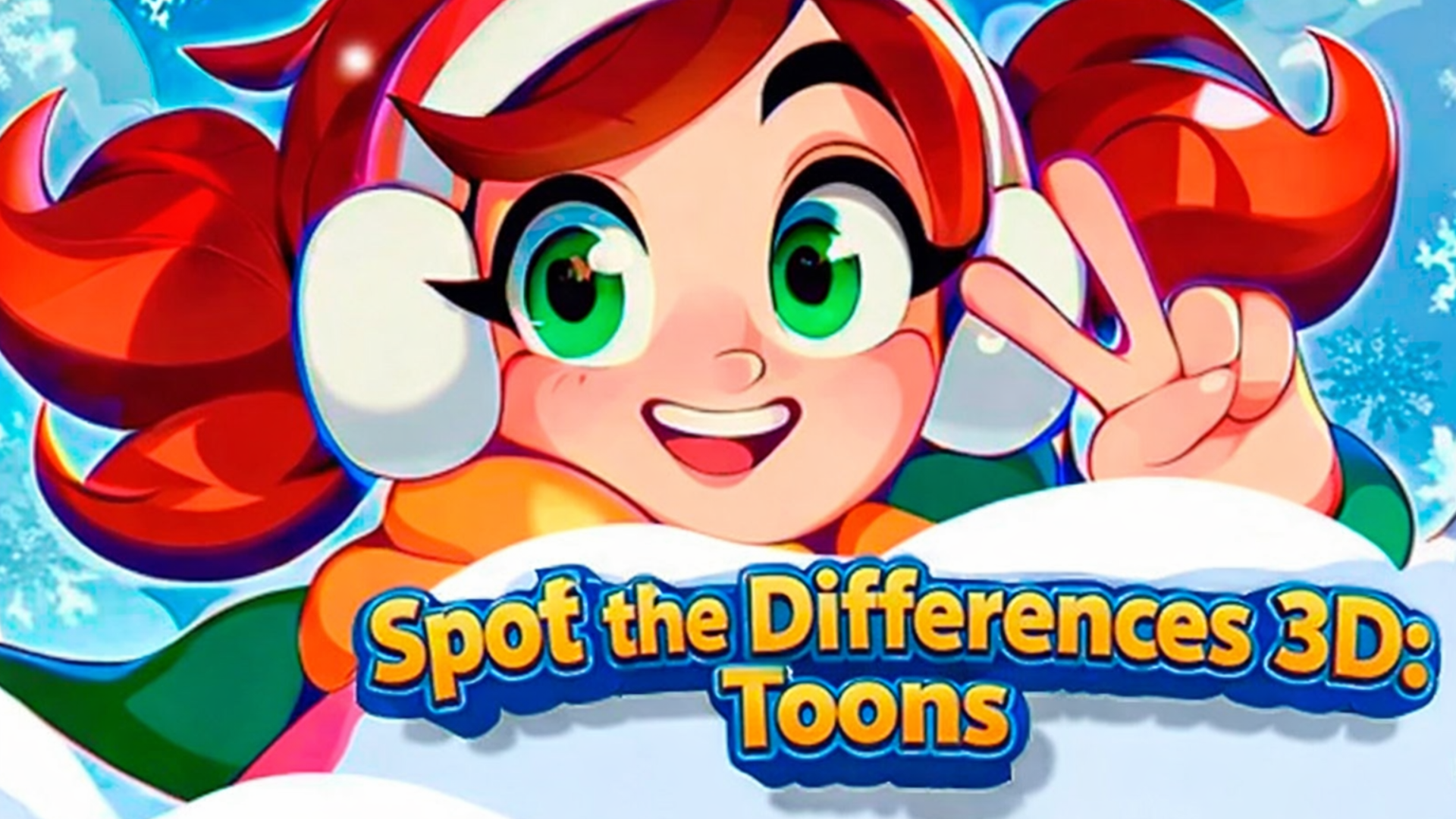 Gambar sampul Spot the Differences 3D: Toons