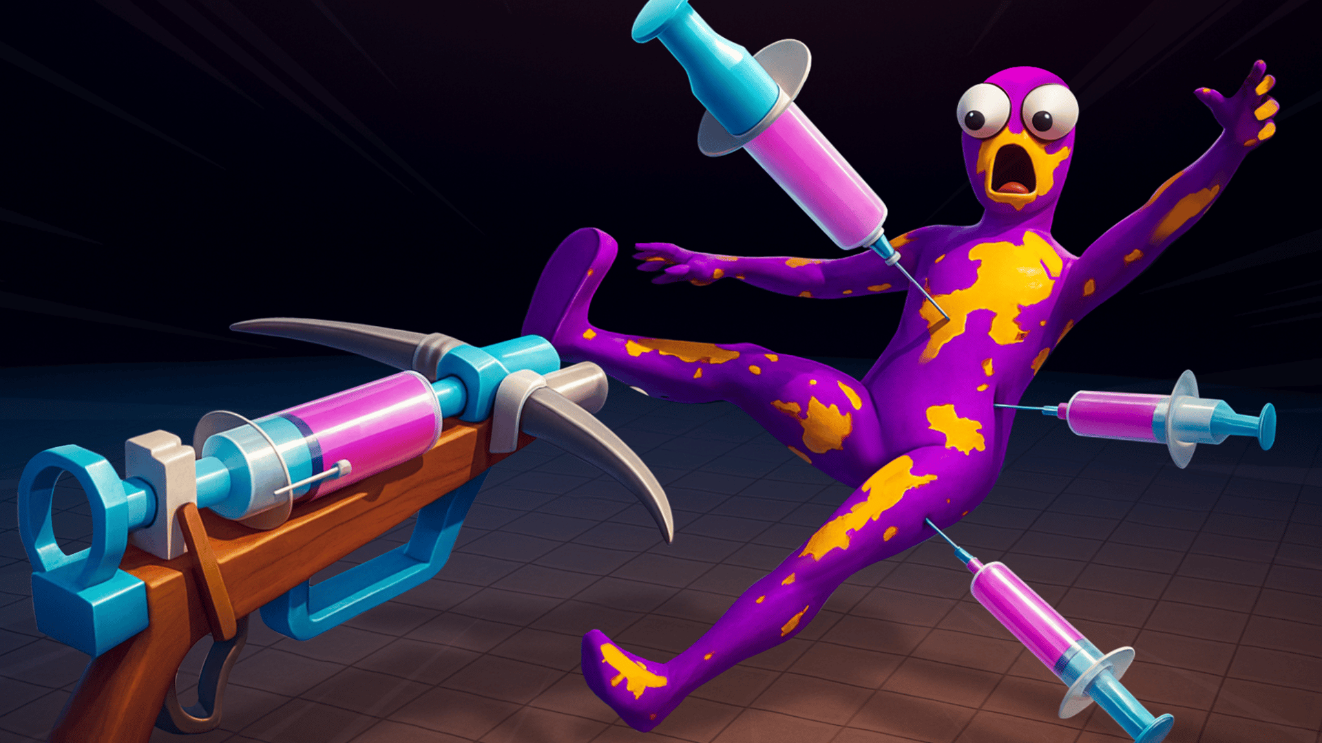 Spray Attack Playground! Infect All Enemies!