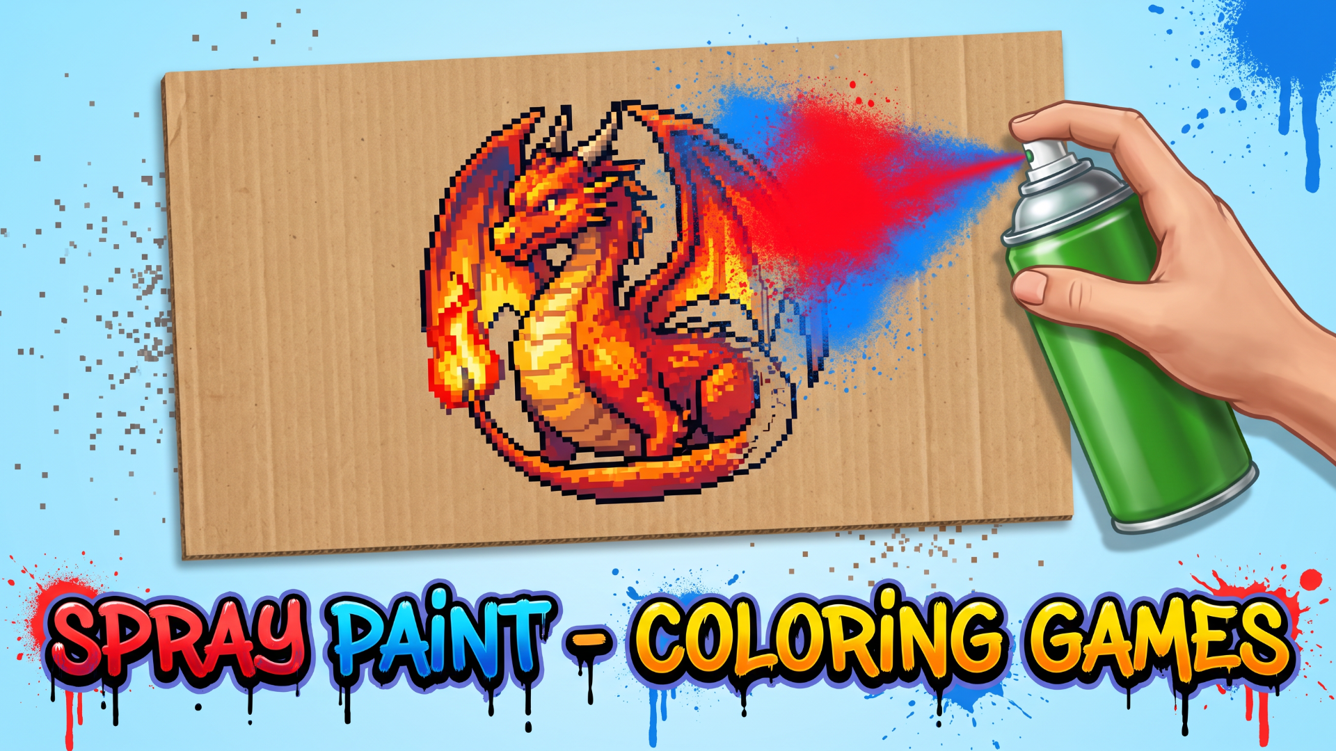 Imagen de portada de Spray Paint - Coloring Games