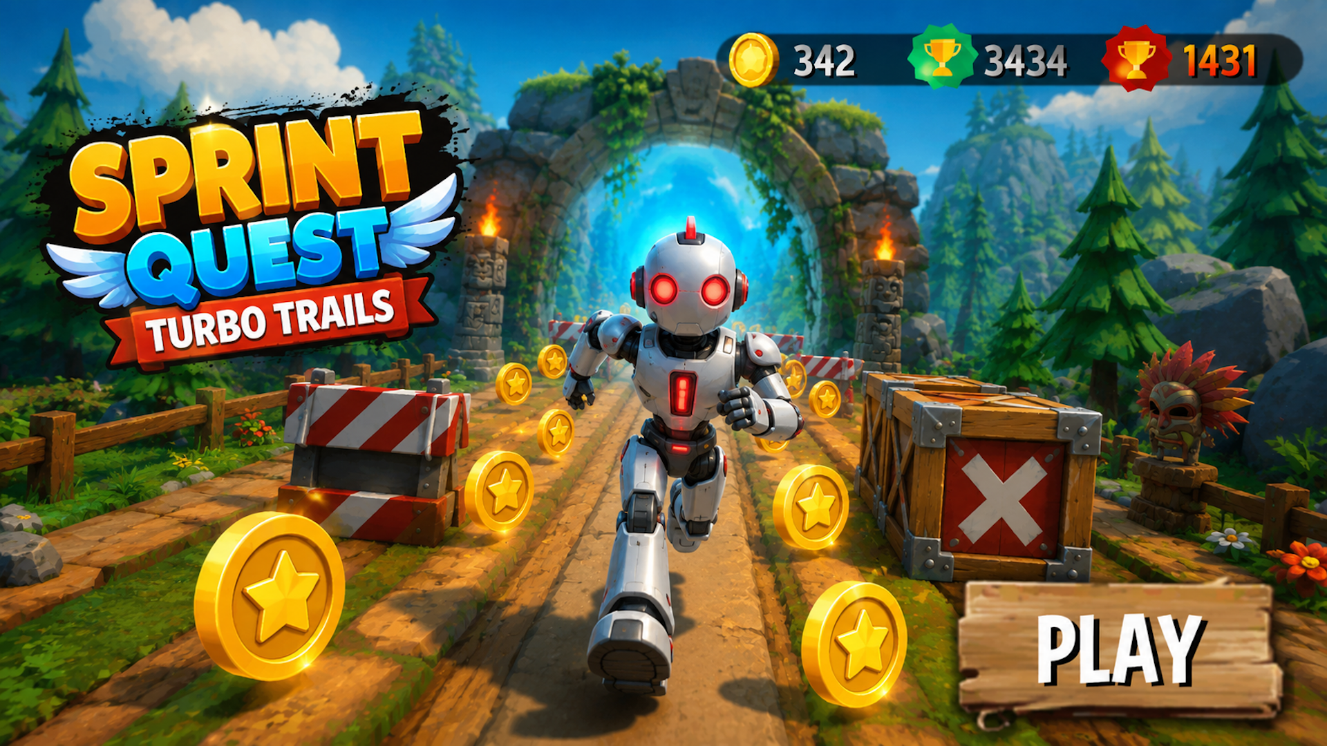 Sprint Quest - Turbo Trails