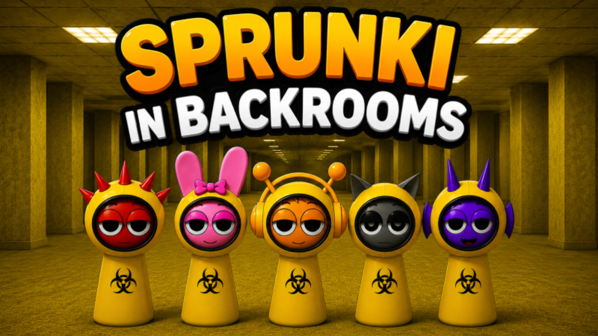 Copertina di Sprunki in Backrooms