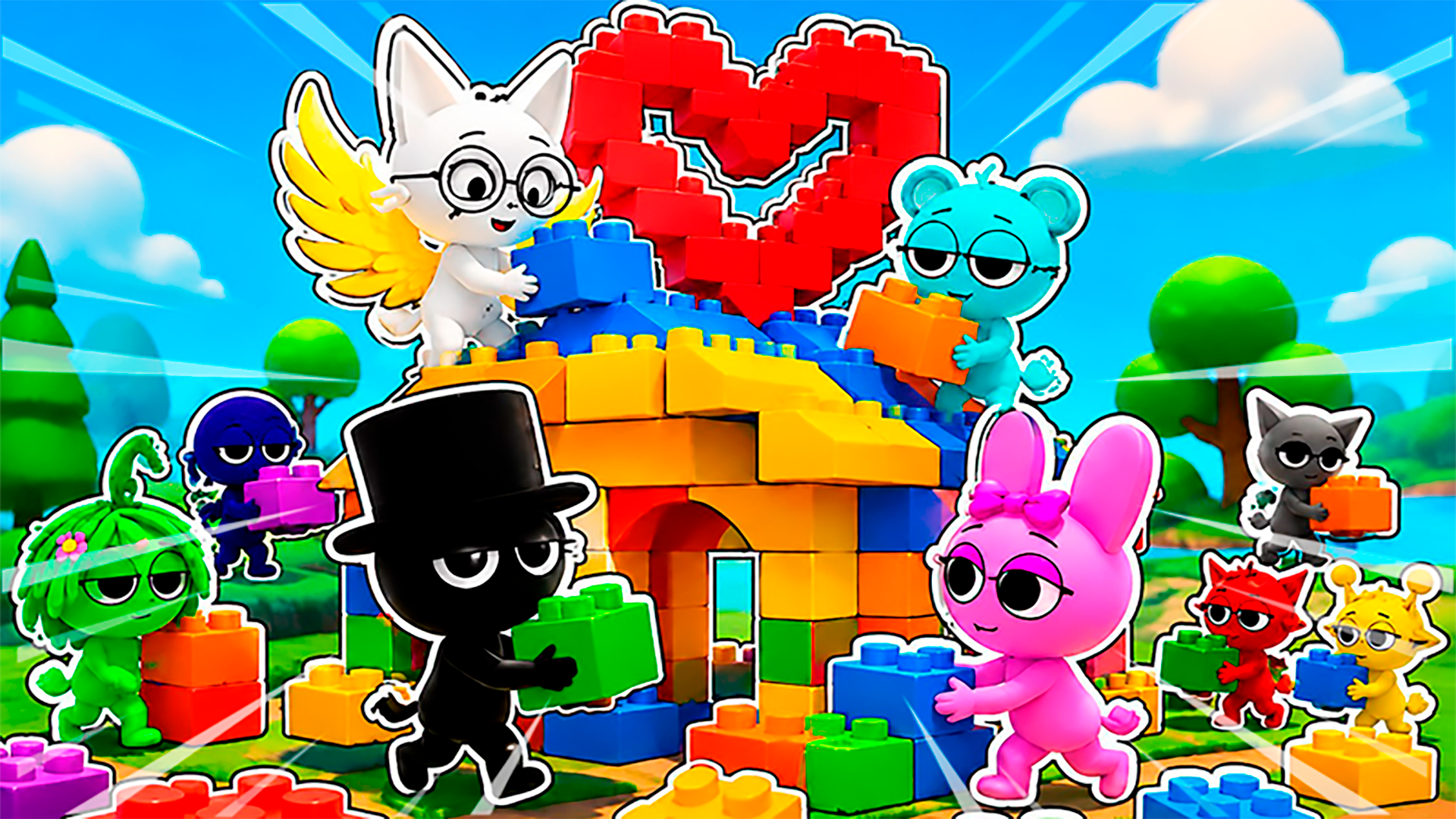 Sprunki World Online RP - Play with Friends!