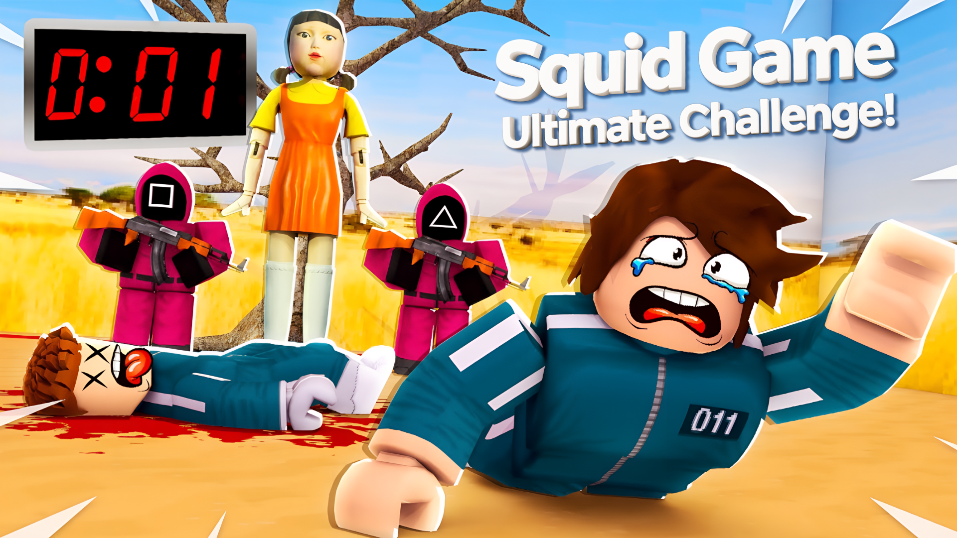 Squid Game Ultimate Challenge! kapak resmi