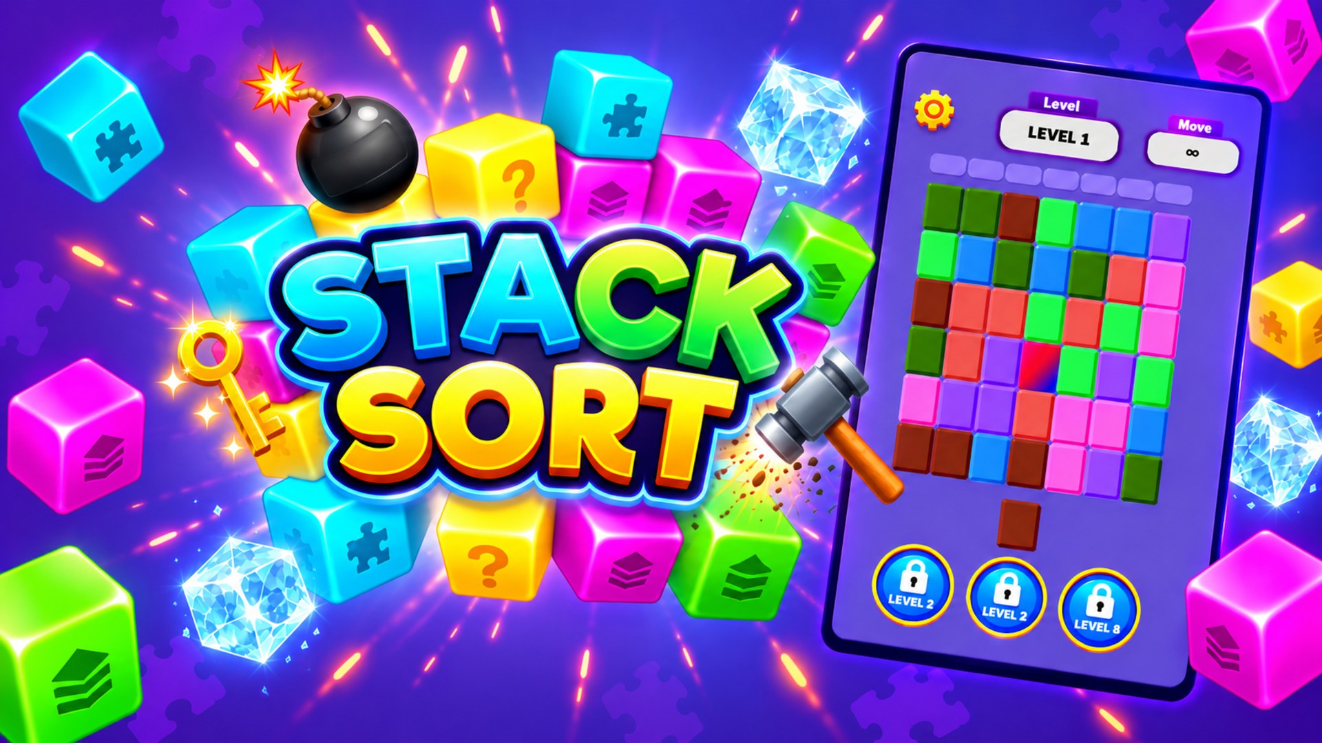 Imagen de portada de Stack Sort 3D