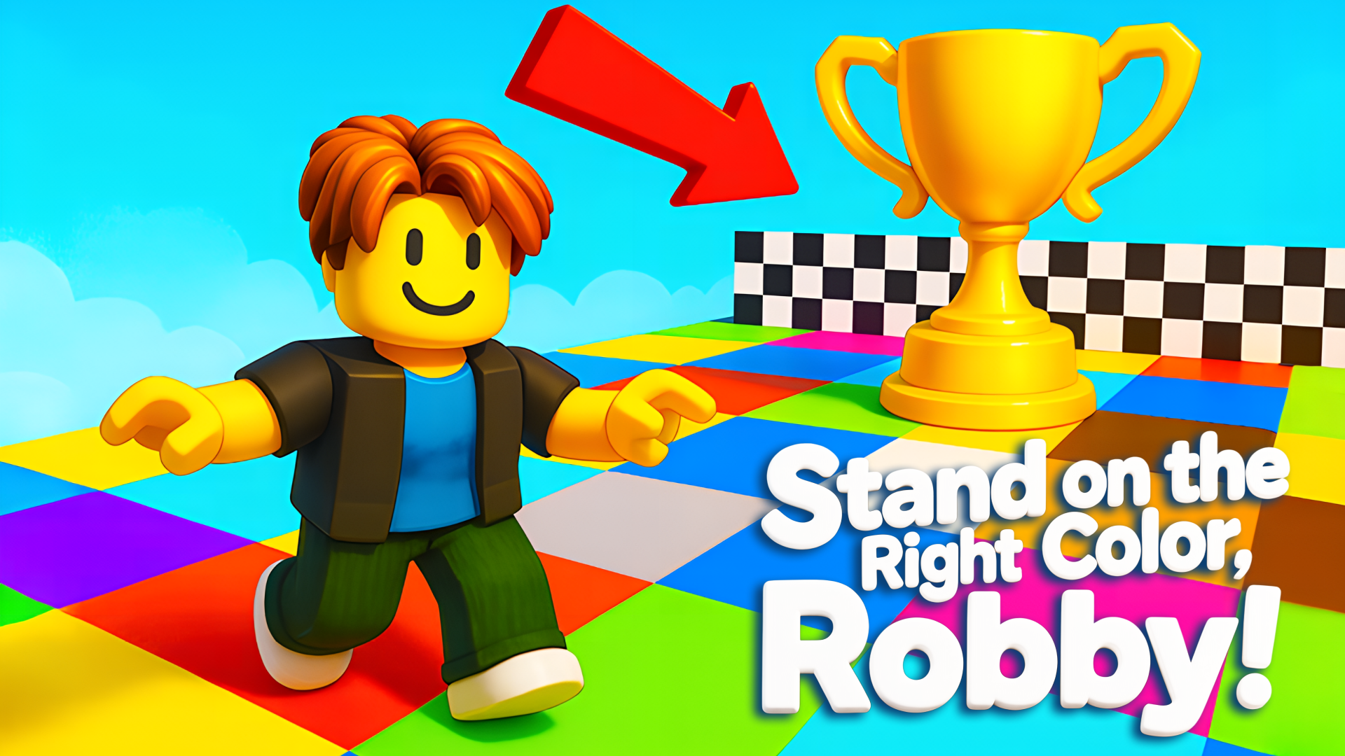 Stand on the Right Color, Robby! cover art