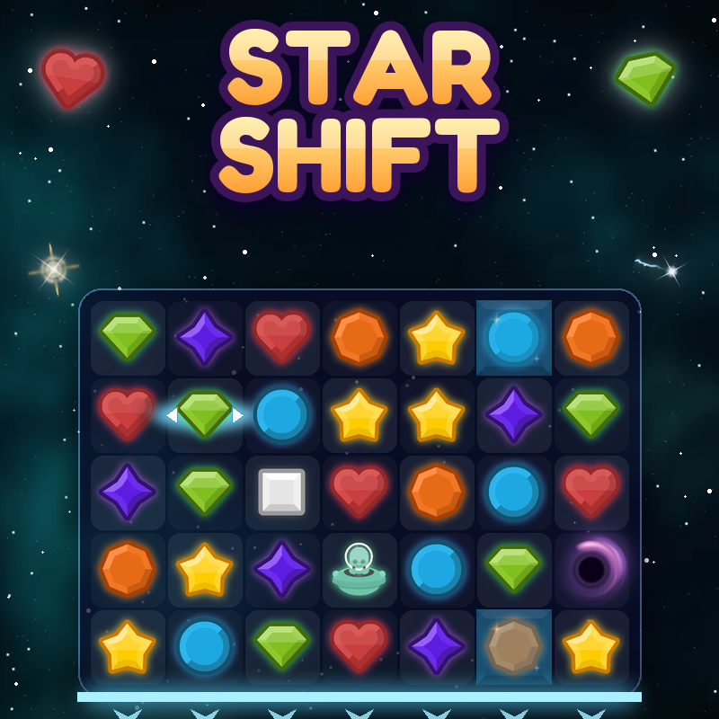 Star Shift: Gravity Match